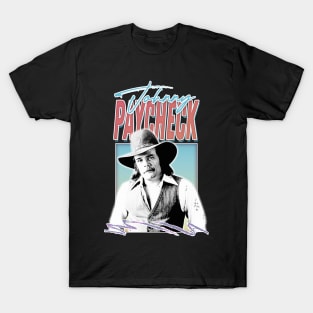 Johnny Paycheck / Retro Country Artist Fan Design T-Shirt